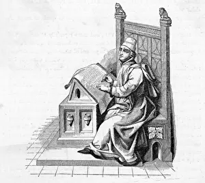 Copying: FLEMISH MONK COPYING
