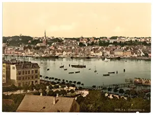 Flensburg: Flensburg, view from Ballastberg, II. Schleswig-Holstein, G