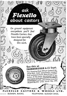 Castors: Flexello Castors For Ground Equipment