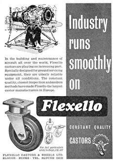 Castors: Flexello Castors For Ground Equipment