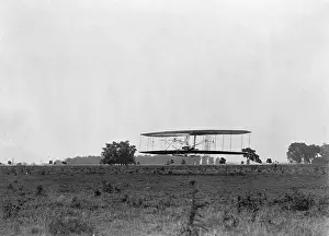 Dayton: Flight 30: machine close to the ground, Wilbur piloting, cov