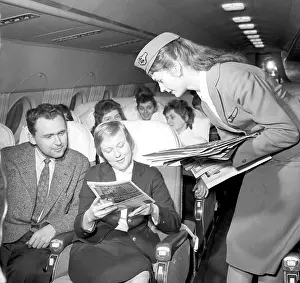Zdenek: Flight attendant - stewardess - Il-18 - 1960