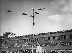1930ies: Flight day in Munich