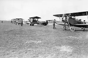 Biplanes: Flight day in Staaken, 1926