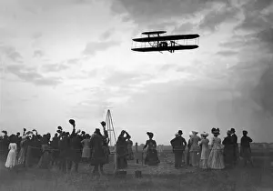 Orville: A flight demonstration of Orville Wright, Berlin 1909