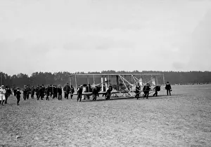 Orville: A flight demonstration of Orville Wright in Berlin, 1909