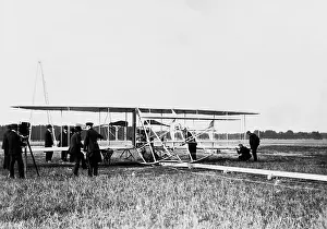 Orville: Flight demonstration of Orville Wright in Berlin, 1909
