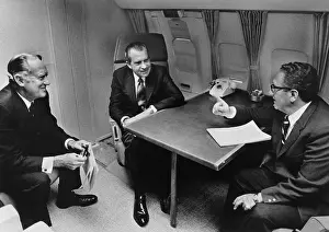 Kissinger: In Flight Discussion, President Nixon & Advisors