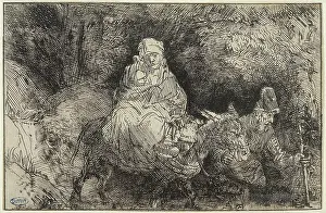 1654: The flight into Egypt