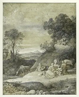 Paintbrush: Flight into Egypt
