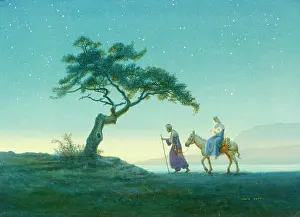 Sayers: Flight into Egypt by Noel Sayers