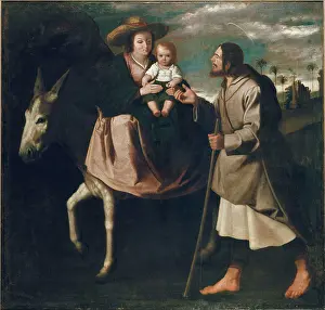 Zurbaran: The Flight into Egypt, after Zurbaran