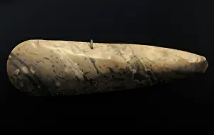Lithic: Flint axe of stone from Denmark