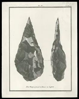 Frere: Flint axes from Hoxne