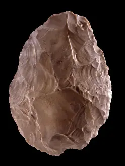 Palaeolithic: Flint hand-axe