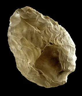 Palaeolithic: Flint hand-axe