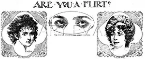 Recamier: Are You a Flirt?, 1898