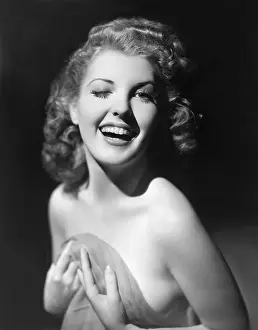 Wink: Flirtatious woman