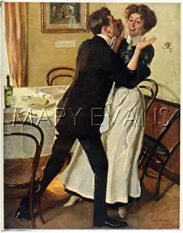 Harassment: FLIRTING WITH WAITRESS