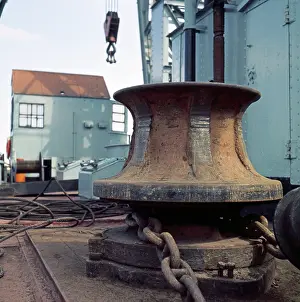 Decay: Floating Crane (Detail). Middlesbrough 1970s