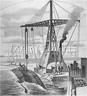 Oliphant: FLOATING DERRICK 1880