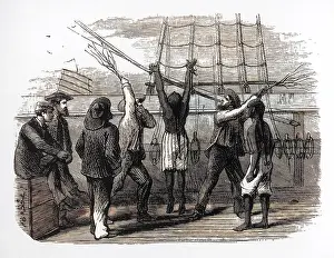 Flogged: FLOGGING COOLIE 1886