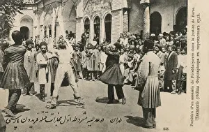 Flogging: Flogging of a Persian criminal