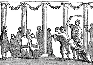 Flogging: Flogging of a slave