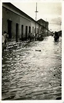 Zaragoza: Flood, North Zaragoza, Spain