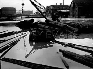 Overrun: FLOODED TIMBER YARD
