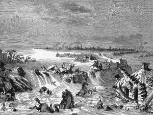 Inundation: Flooding in Coeverden, 1673