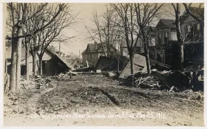 Dayton: Flooding in Dayton, Ohio, USA