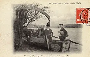 Brasserie: Flooding in Lyon in 1910