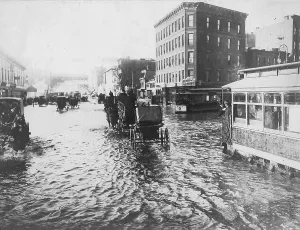 Flooding: Flooding in New York, 1906