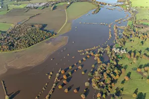 Earthwork: Flooding on the River Ouse at Moreby Hall, York