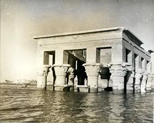 Philae: Flooding at The Temple of Philae