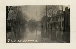 Sandusky: Flooding in Tiffin, Ohio, USA