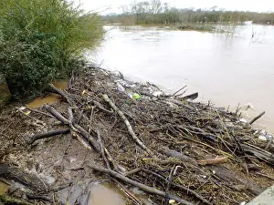 Flotsam: Flooding in Worcester area, Worcestershire