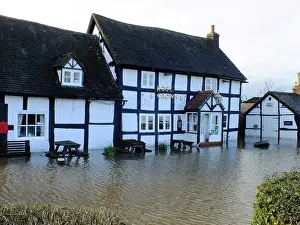 Trestle: Flooding in Worcester area, Worcestershire