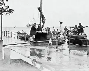 Hankou: Floods at Hankow (Hankou), China