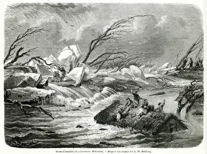 Clamber: FLOODS AT LEEUWEN 1861