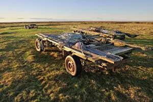 Shrimping: Flookborough shrimp trailers, Morecambe Bay