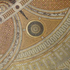 Vent: Floor mosaic, Hall, Societe Generale, Paris, France