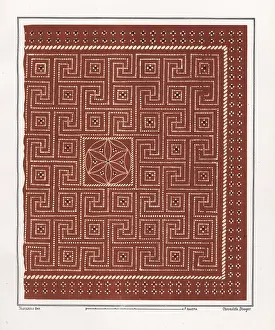 Steeger: Floor mosaic from the House of Epigrams, Regio