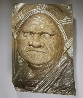 Floors: Flooring : grotesque mask