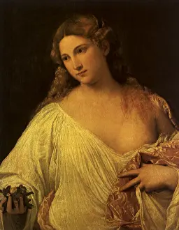 Tiziano: Flora, by Titian