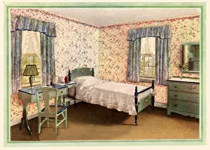 Dresser: Floral Bedroom