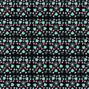 Tess Hines Designs: Floral design in blues, greens and pinks