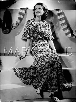Deemed: FLORAL EVENING DRESS