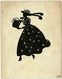 Ranstead: Floral lady by George Ranstead